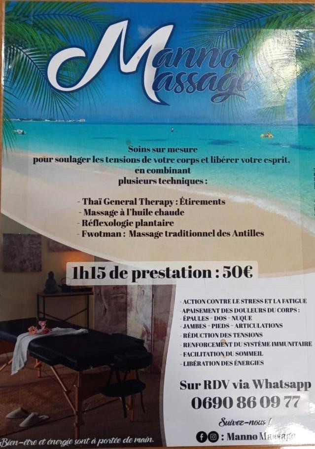Agreable Appartement A 2 Pas Des Plages Le Gosier  Bagian luar foto